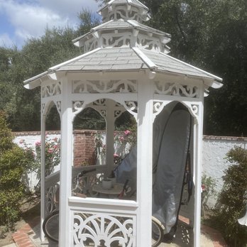 The Roof Contractor - Gazebo before - Roofing Near Me