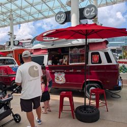 Savor High Point - This was my favorite looking truck by far. They were a churro truck that offered all the versions of it