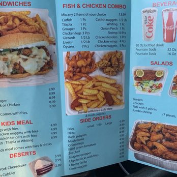Shark's Fish & Chicken 'Chicago Style' - Menu April 2024 - Chicken Wings Near Me - Macon, Georgia