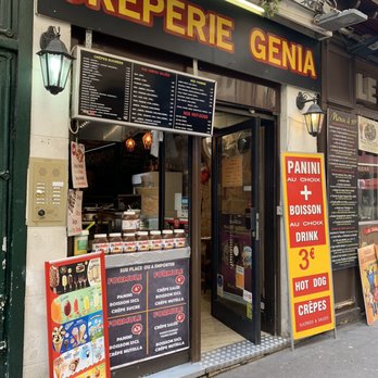 Crêperie Genia - Exterior - Creperies Near Me - Paris, 75
