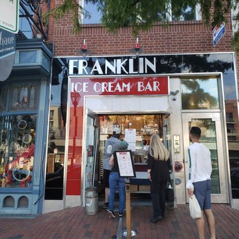 Franklin Ice Cream Bar - Front - Ice Cream & Frozen Yogurt Near Me - Philadelphia, Pennsylvania Franklin Ice Cream Bar - Front - Ice Cream & Frozen Yogurt Near Me - Philadelphia, Pennsylvania
