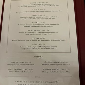 Hy's Steak House - October 2024-Menu - Steakhouses Near Me - Honolulu, Hawaii Hy's Steak House - October 2024-Menu - Steakhouses Near Me - Honolulu, Hawaii