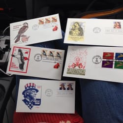 The Coin & Stamp Shop - First day stamps!