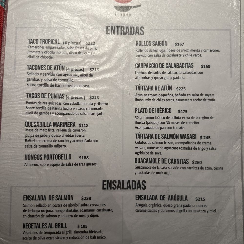 I Latina - Starters & Salads - Asian Fusion Near Me - Guadalajara, JAL I Latina - Starters & Salads - Asian Fusion Near Me - Guadalajara, JAL
