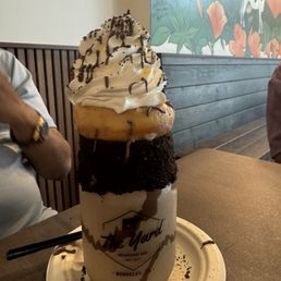 Doughnut touch my coffee and cream Doughnut touch my coffee and cream