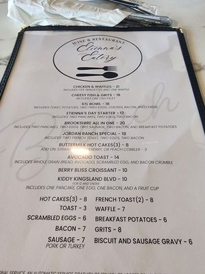 Menu photo 2 Etienna’s Eatery Brookshire, TX