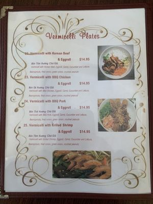 Menu photo 1 Saigon Pho Clute, TX