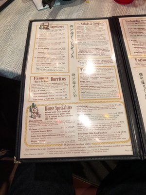 Menu photo 7 Chuy's West Chester, OH
