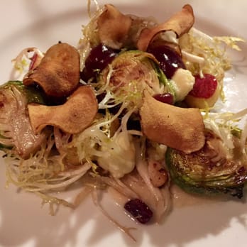 Fruition Restaurant - Roasted Brussels sprouts--part of the vegetarian 2-course meal - New American Near Me - Denver, Colorado Fruition Restaurant - Roasted Brussels sprouts--part of the vegetarian 2-course meal - New American Near Me - Denver, Colorado