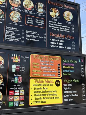 Menu photo 1 Taco Exxpress Sacramento, CA Menu photo 1 Taco Exxpress Sacramento, CA