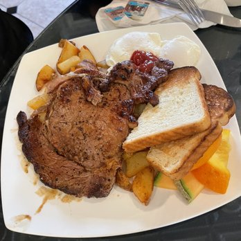 Bell Tower Cafe - Sirloin plate - Breakfast & Brunch Near Me - Saratoga, California Bell Tower Cafe - Sirloin plate - Breakfast & Brunch Near Me - Saratoga, California