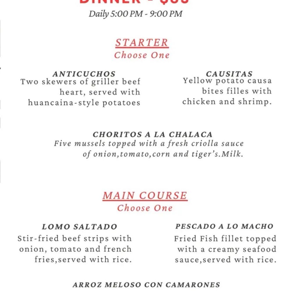 Bodegon No 69 - Nice Dine LA dinner menu - Latin American Near Me - Pasadena, California