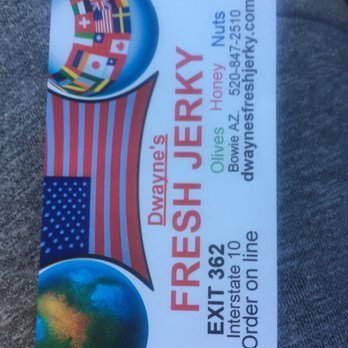 Dwaynes Fresh Jerky - Meat Shops Near Me - Bowie, Arizona
