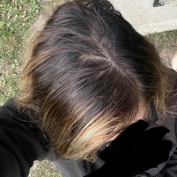 Rooted Culture Salon - Top view of hair after appointment - Hair Salons Near Me - Verona, Wisconsin