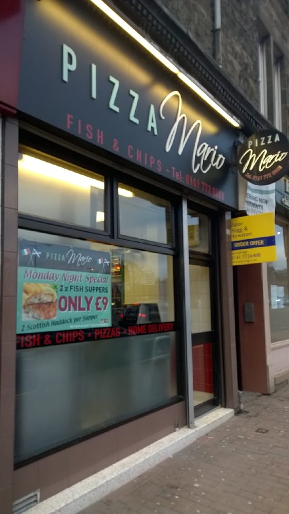 PIZZA MARIO Updated April 2024 169 Kirkintilloch Road, Glasgow