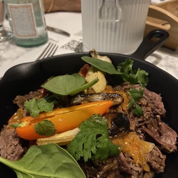 La Leche - Braised beef with warm corn tortillas. The tortillas were perfection. Beef was also delicious, a little salty. - Signature Cuisine Near Me - Puerto Vallarta, JAL