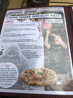 Menu photo 5 The Secret Stash Pizzeria Crested Butte, CO