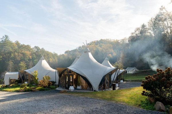 Under Canvas Great Smoky Mountains by null