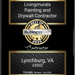 Livingmurals - "Livingmurals Painting and Drywall Contractor - Best of BusinessRate 2025"