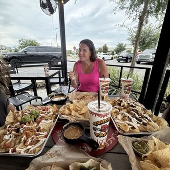 Torchy's Tacos - Outside eating with the family - Tacos Near Me - Orlando, Florida