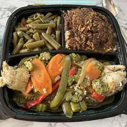 Mama Lune’s Jamaican Grill - Steamed Fish