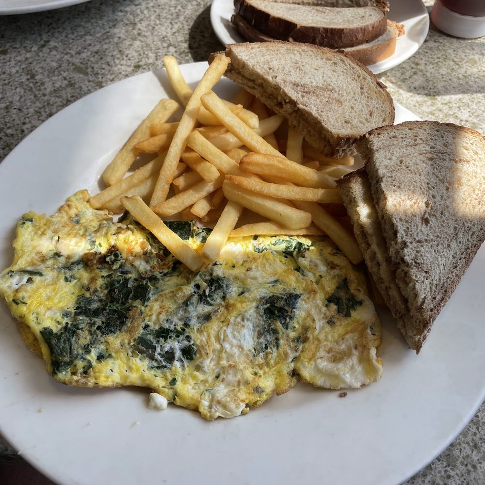 Kings Valley Diner - spinach and feta omelette - Diners Near Me - Kingston, New York Kings Valley Diner - spinach and feta omelette - Diners Near Me - Kingston, New York