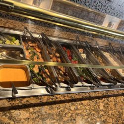 Cava Flamenco Restaurant - Buffet spread