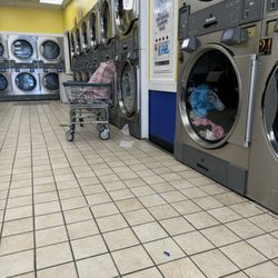 M&C Laundromat - 6 oversized dryers and 18 regular sized dryers.
