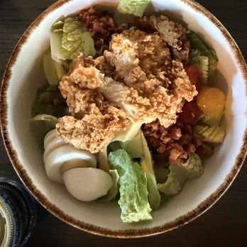 Libertine Bar - Fried chicken salad - Bars Near Me - Dallas, Texas