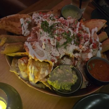 Flecha Cantina - Sampler Appetizer. Lot of food ! - Mexican Near Me - Huntington Beach, California