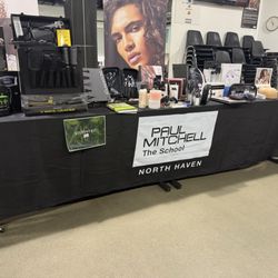Paul Mitchell The School North Haven - Presentation table