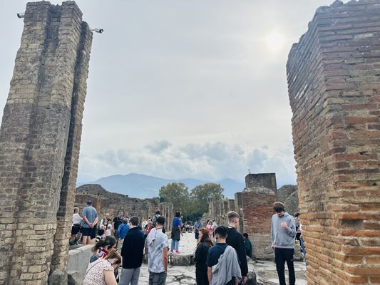 Archaeological Park of Pompeii by null
