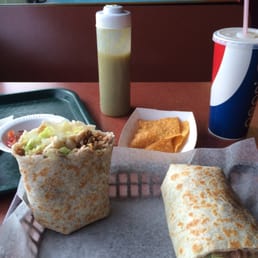 Pulled Chicken Tacos Burritos