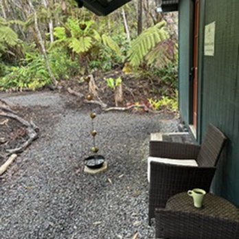 Hale 'Ohu Bed & Breakfast - Hale 'Ohu lounge - outside - Bed & Breakfast Near Me - Volcano, Hawaii