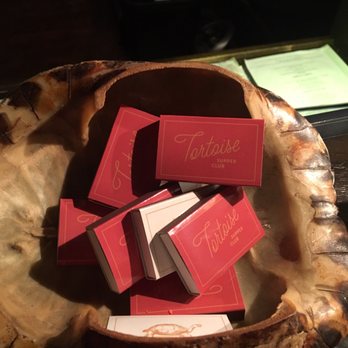 Tortoise Supper Club - Matchbooks at the entry way. Very classy. Nobody does this anymore! - Supper Clubs Near Me - Chicago, Illinois Tortoise Supper Club - Matchbooks at the entry way. Very classy. Nobody does this anymore! - Supper Clubs Near Me - Chicago, Illinois