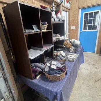 Llama Adventures - Gift shop with gloves hats stuffed animals made with alpaca (very soft) - Attraction Farms Near Me - Arcade, New York