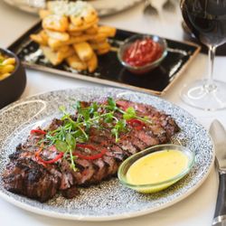 Norman's - Prime Ribeye with a silky Béarnaise sauce