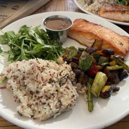 Salmon entree Salmon entree