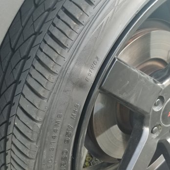 Ruben's Tires - massive bubble in tire that could lead to an explosion whilst driving.... THANKS REUBEN! - Tires Near Me - Anaheim, California Ruben's Tires - massive bubble in tire that could lead to an explosion whilst driving.... THANKS REUBEN! - Tires Near Me - Anaheim, California