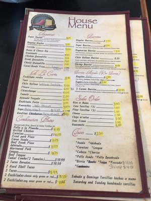 Menu photo 1 Cotija's Restaurant Cotati, CA