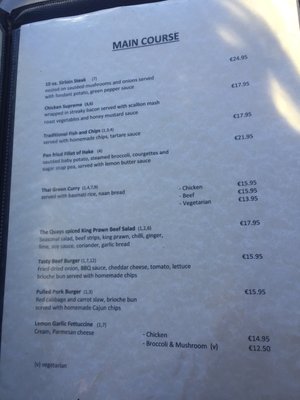 Menu photo 4 The Quays Cobh, CO