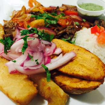 Zarate's Latin Mexican Grill - Lomo saltado. - Latin American Near Me - Edmond, Oklahoma Zarate's Latin Mexican Grill - Lomo saltado. - Latin American Near Me - Edmond, Oklahoma