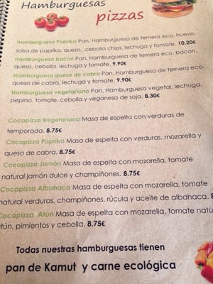 Menu photo 8 Paprika Natural Valencia, V