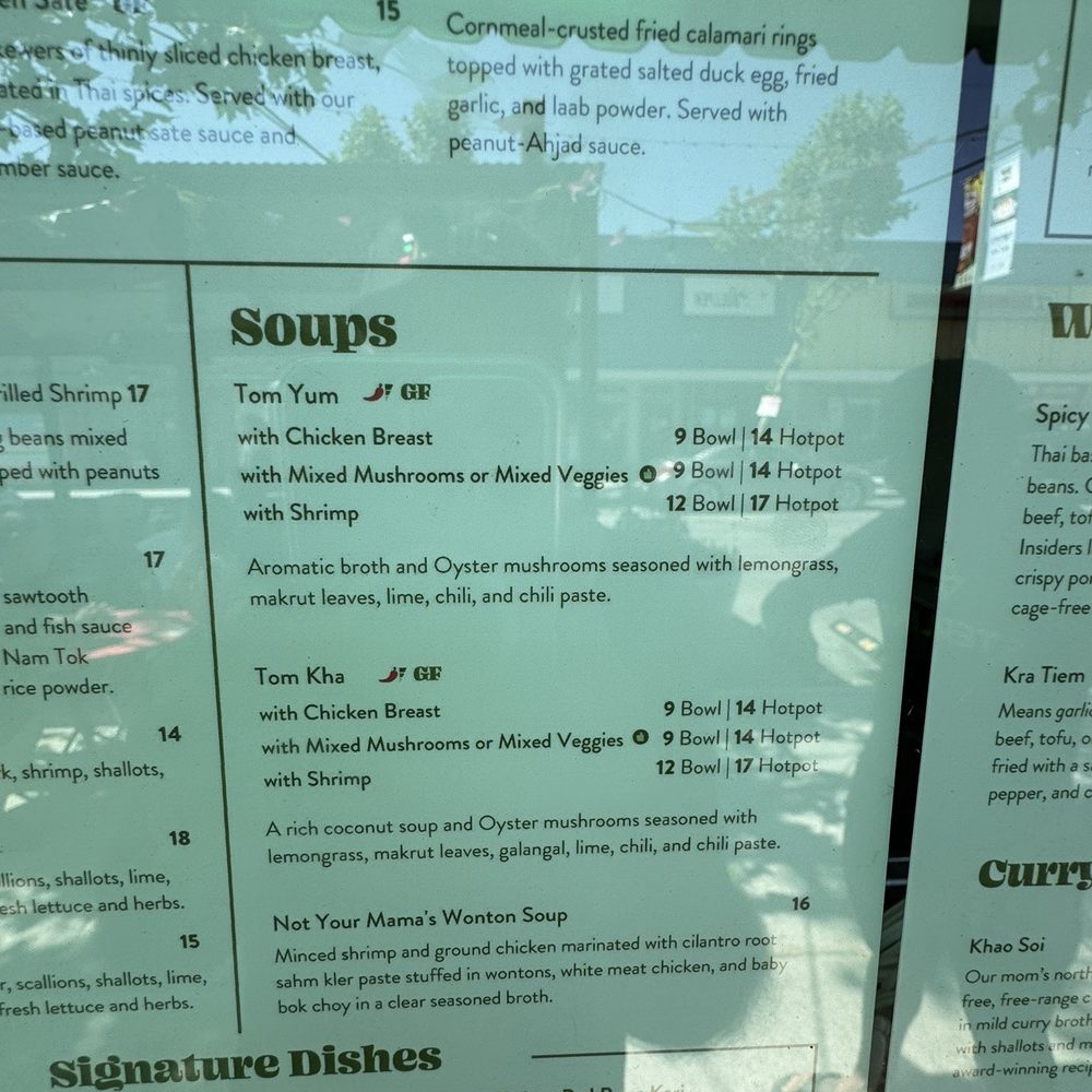 Ayara Thai - Outside menu - Thai Near Me - Los Angeles, California Ayara Thai - Outside menu - Thai Near Me - Los Angeles, California