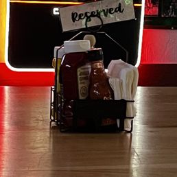 1 of 3 open reserved table that never filled up. 1 of 3 open reserved table that never filled up.