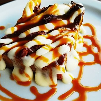 Grains & Grill - That amazing bread pudding. Remember it's best with Four Roses. - American Near Me - Fairmount, Indiana