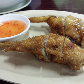 Asian Cafe - Stuffed chicken wings $5.25 - Thai Near Me - Sacramento, California