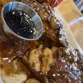 Eggy's Diner Chicago - Crunchy Nutella French Toast - Breakfast & Brunch Near Me - Chicago, Illinois