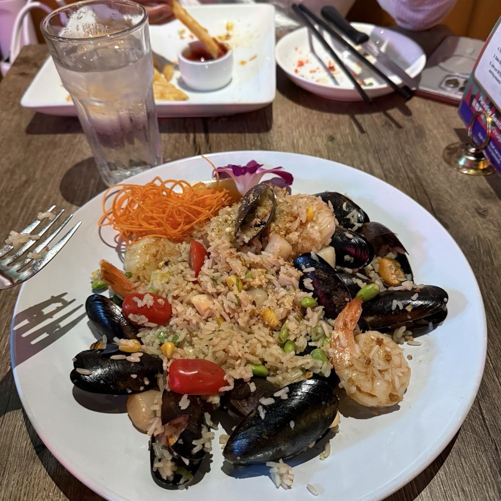 BITES Asian Kitchen + Bar - Seafood Paella Fried Rice (GF) - Japanese Near Me - Chicago, Illinois BITES Asian Kitchen + Bar - Seafood Paella Fried Rice (GF) - Japanese Near Me - Chicago, Illinois