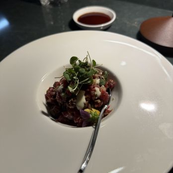 Doanburi - Wagyu Beef Tartare flavor burst in your mouth. - Japanese Near Me - Las Vegas, Nevada